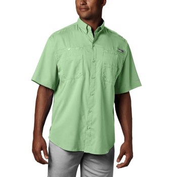 Columbia Overhemd Heren, PFG Tamiami II Short Sleeve Groen, 10OUPXCAI